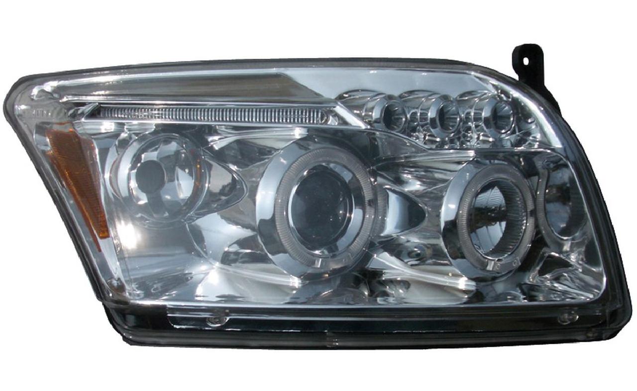 Set+de+phares+sur+mesure+pour+Dodge+Caliber+2006-+-+Chrom%C3%A9+-+incl.+Angel-Eyes